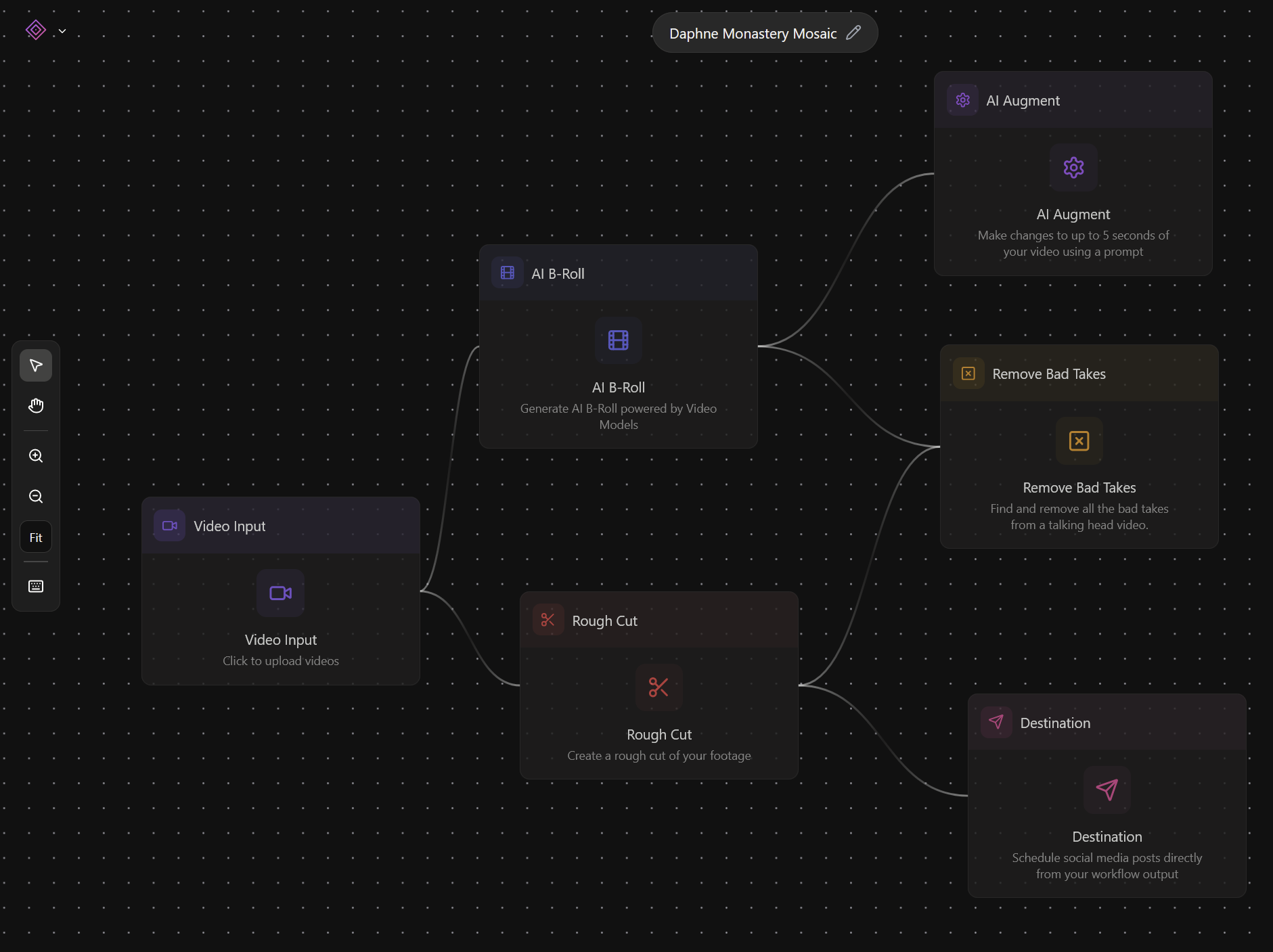 Mosaic AI Video Editor preview